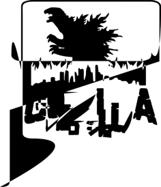 Godzilla 7 Sketch Svg Vector, Free Vectors File